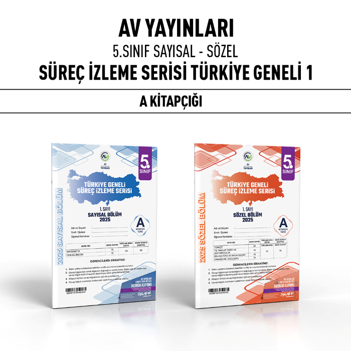 AV 05.SINIF TÜRKİYE GENELİ SAY/SÖZ 1-A -25-26